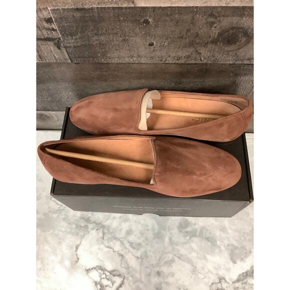 Vionic Women's 8.5M Brown Suede Willa II Slip On Loafers Comfort Casual LB7-3 - Picture 5 of 9